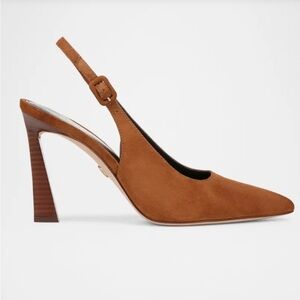 Callie Suede Slingback Pumps